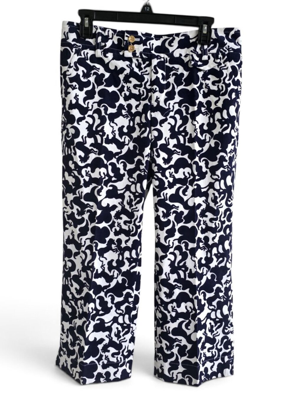 NWT Lilly Pulitzer Palm Beach fit capri pants horse print